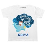 Super Dad Birthday Baby Wear