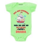 Superhero Dad Birthday Baby Wear