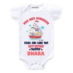 Superhero Dad Birthday Baby Wear