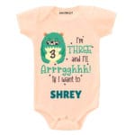 Three and i’ll Arrghh Birthday wear