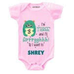 Three and i’ll Arrghh Birthday wear