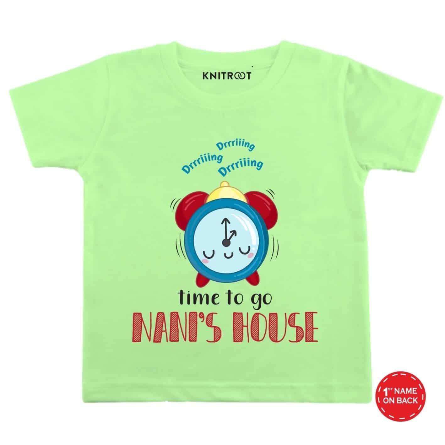 Time to go nani's house Baby Wear