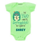 Two and i’ll Arrghh Toddler outfit