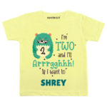 Two and i’ll Arrghh Toddler outfit