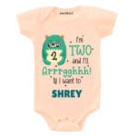 Two and i’ll Arrghh Toddler outfit