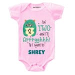 Two and i’ll Arrghh Toddler outfit
