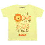 Two and i’ll roar Toddler clothes