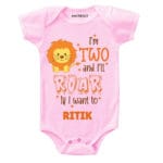 Two and i’ll roar Toddler clothes