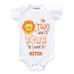 Two and i’ll roar Toddler clothes