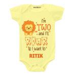 Two and i’ll roar Toddler clothes