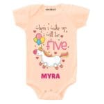 Wake up be Five Birthday Outfit