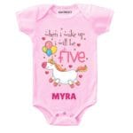 Wake up be Five Birthday Outfit