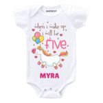 Wake up be Five Birthday Outfit