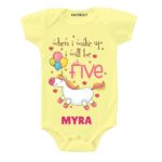 Wake up be Five Birthday Outfit