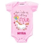 Wake up be Four Birthday Outfit
