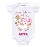 Wake up be Four Birthday Outfit