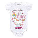 Wake up be Three Birthday wear