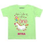 Wake up be one Personalize Toddler wear