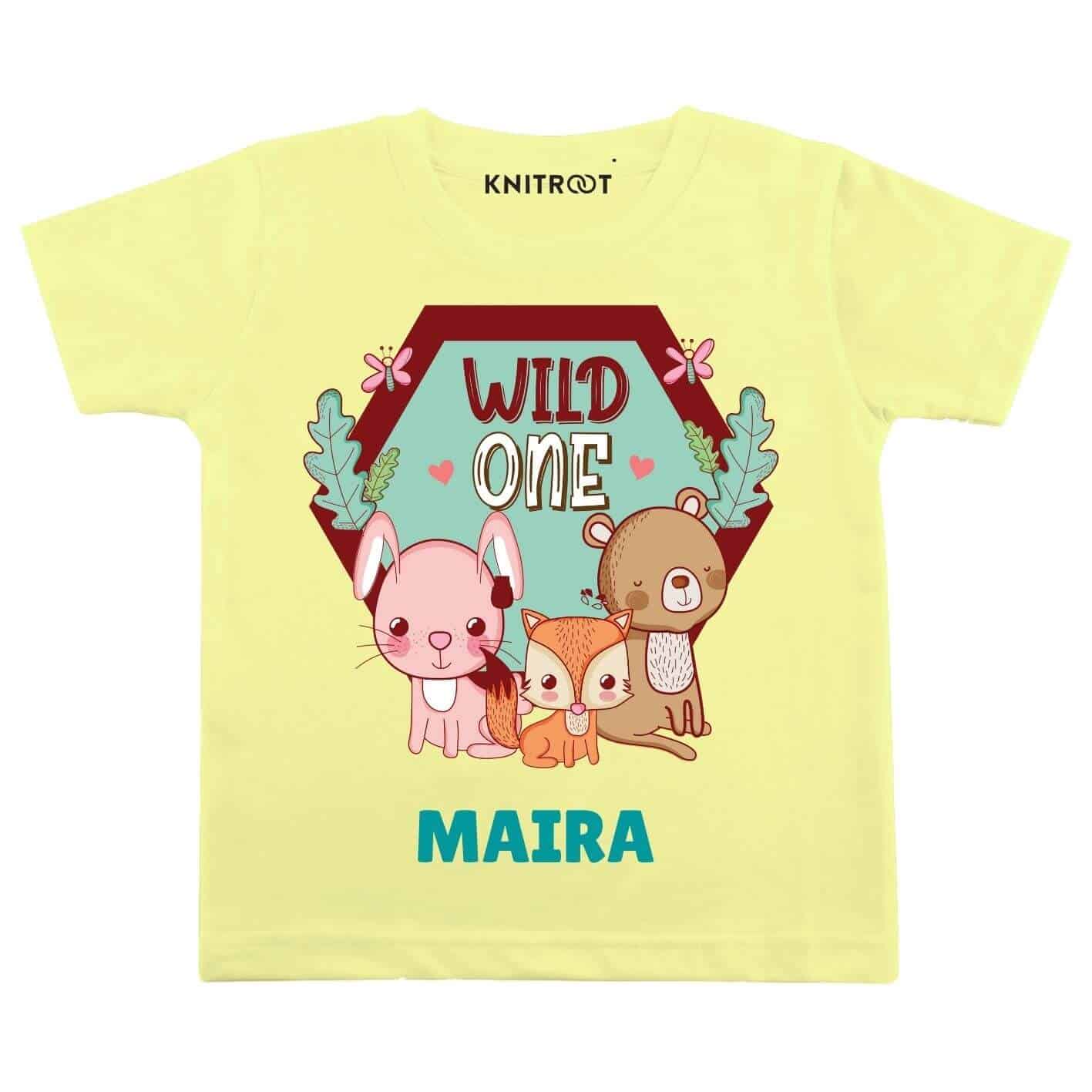Wild One Birthday Personalized Wear