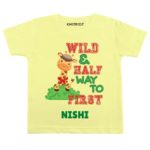 Wild and half way Baby Outfit