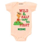Wild and half way Baby Outfit