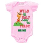 Wild and half way Baby Outfit