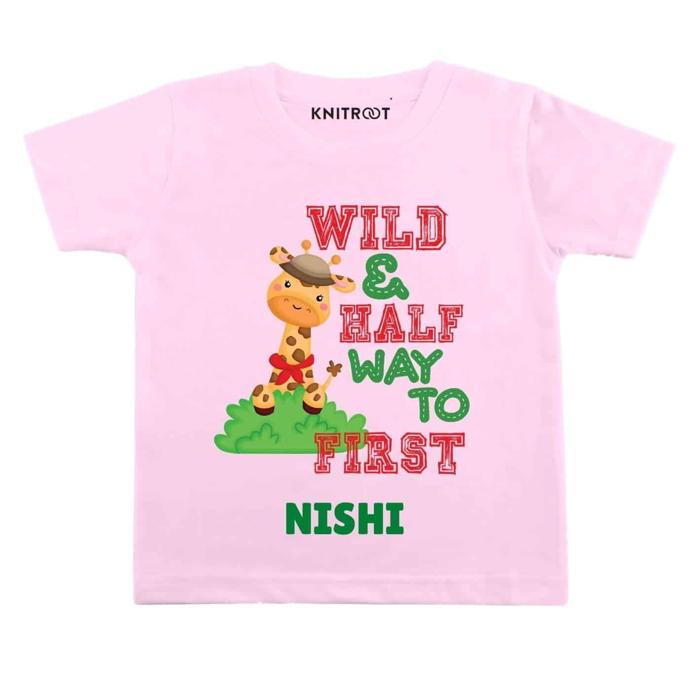 Wild and half way Baby Outfit