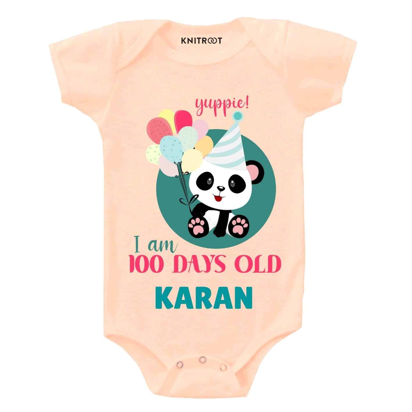 Yuppie 100 days old Baby Wear