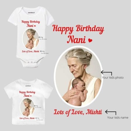 Personalized Happy Birthday Nani Stated Outfit