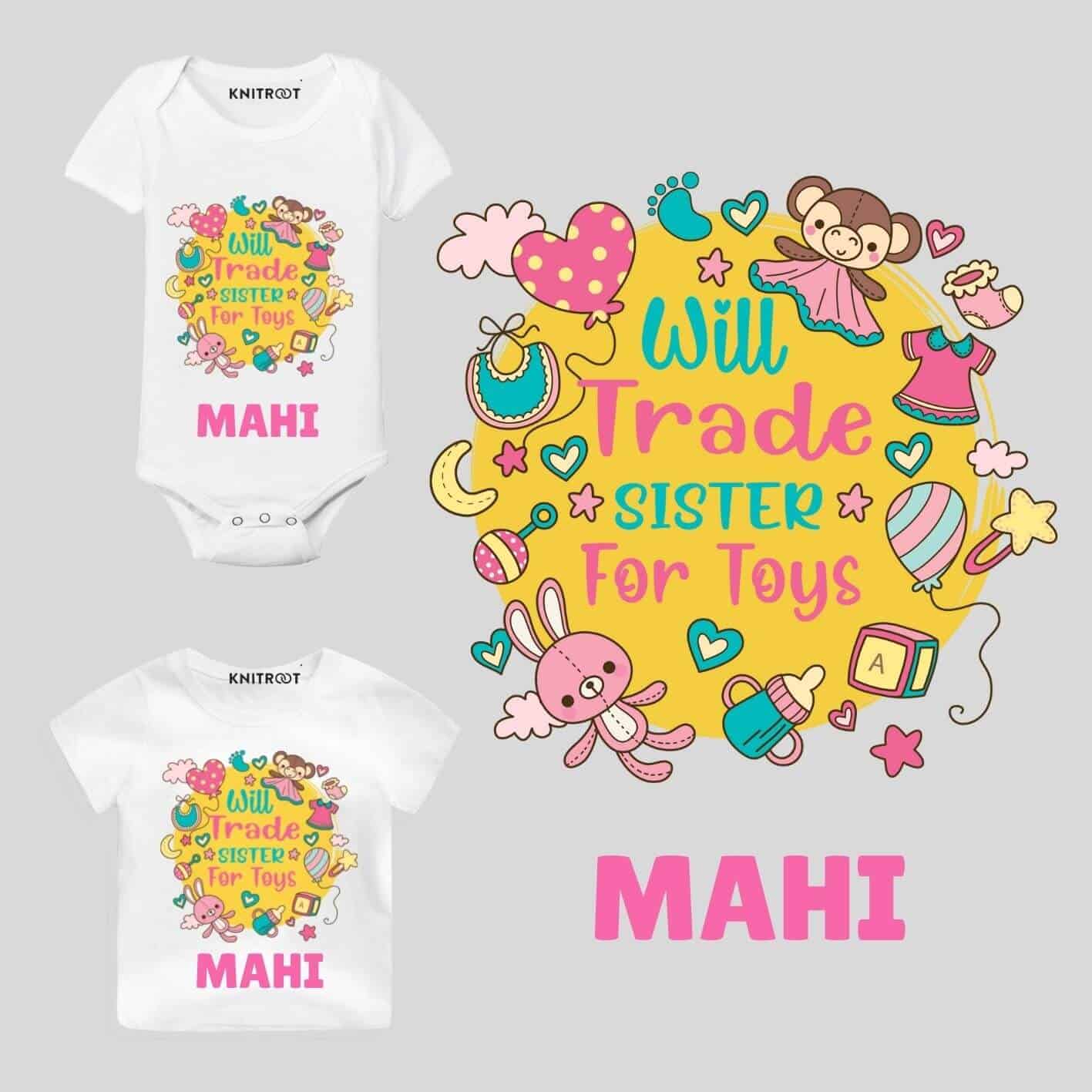 trade toys sister t shirts