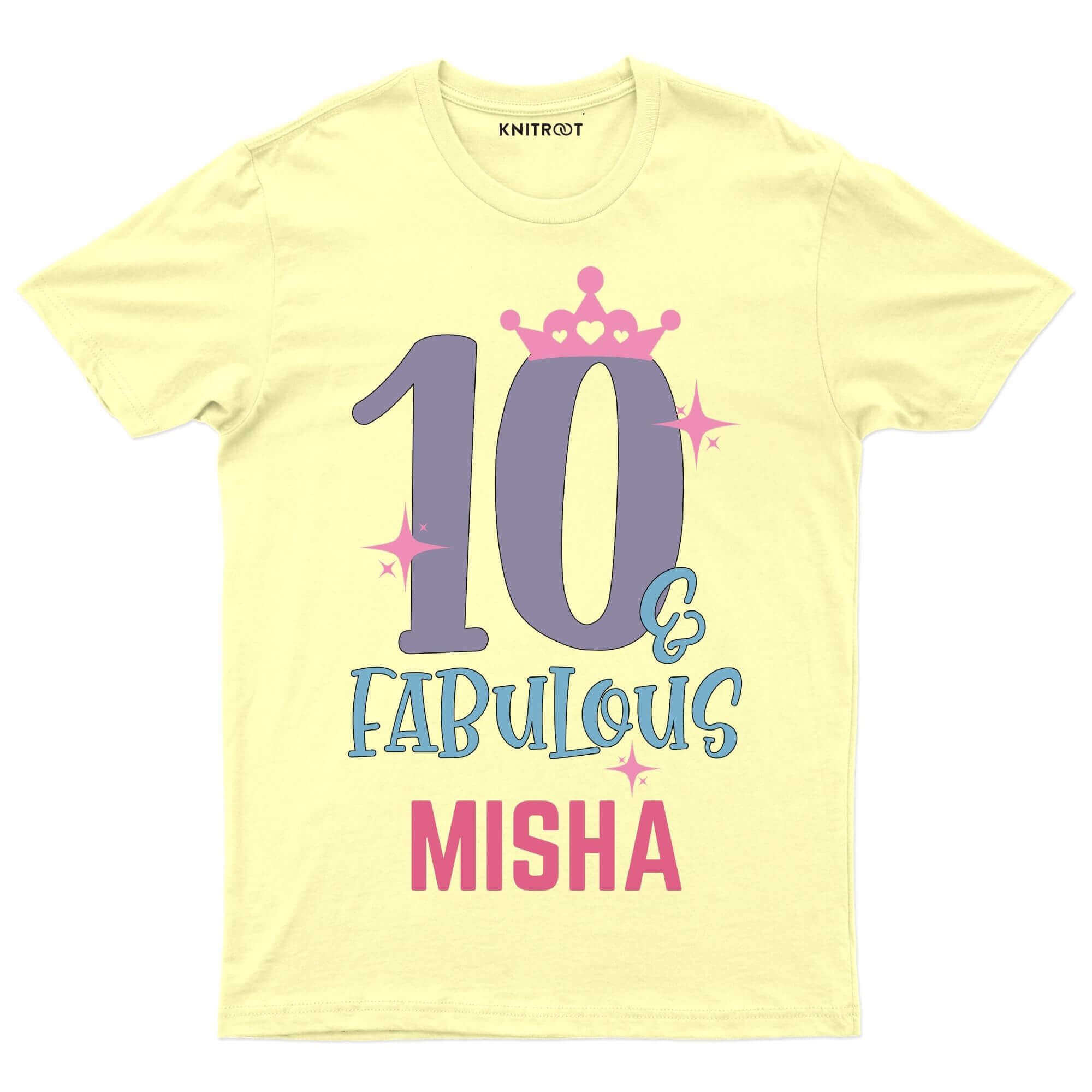 10 Fabulous Kids T-shirt