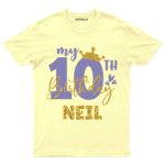 10th Birthday-golden Tees