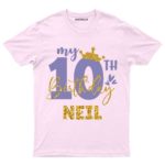 10th Birthday-golden Tees