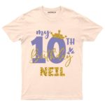 10th Birthday-golden Tees