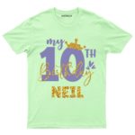 10th Birthday-golden Tees