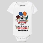 Superhero Dad Birthday Kids Wear