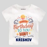 Happy Birthday Daddy Baby Outfit