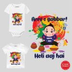 gabbar holi t shirt
