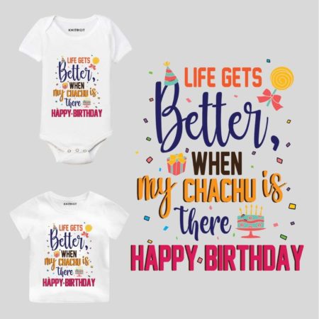 Better life Chachu Birthday wear