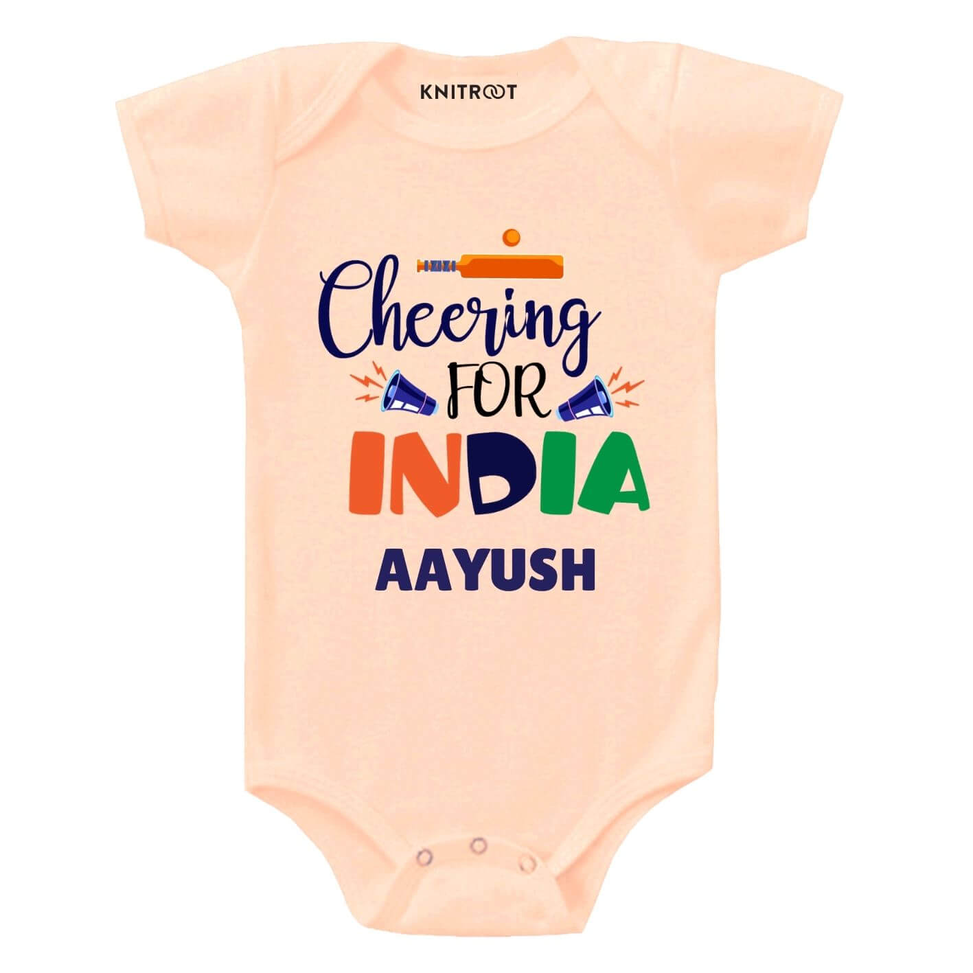 Cheering for India Kids Outfit