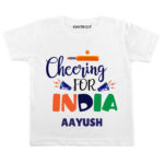 Cheering for India Kids Outfit