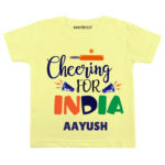 Cheering for India Kids Outfit