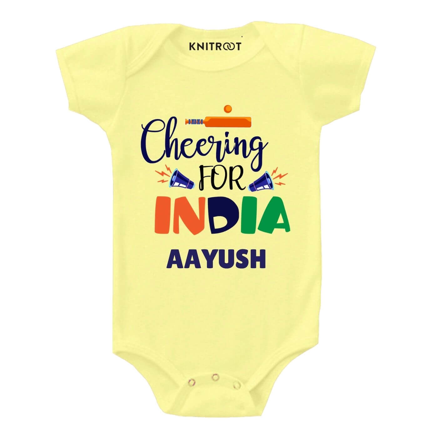 Cheering for India Kids Outfit