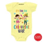 Colourful War Kids Outfit