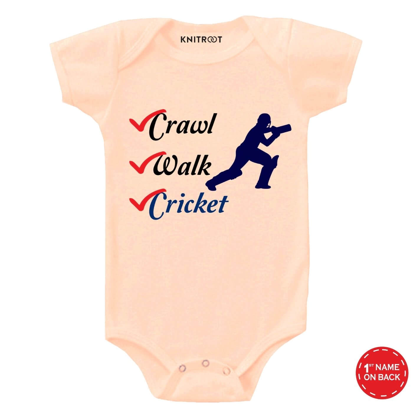 Crawl Walk Cricket Baby wear