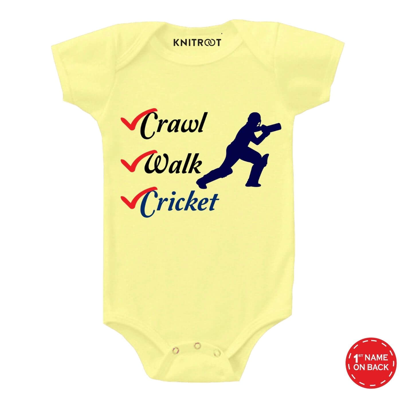 Crawl Walk Cricket Baby wear