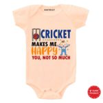 Cricket makes Happy Baby wear