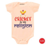 Cricket my religion Baby wear