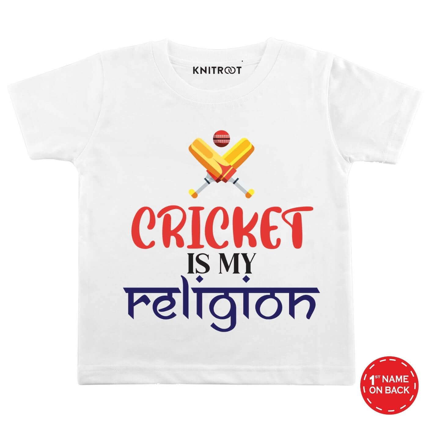 Cricket my religion Baby wear