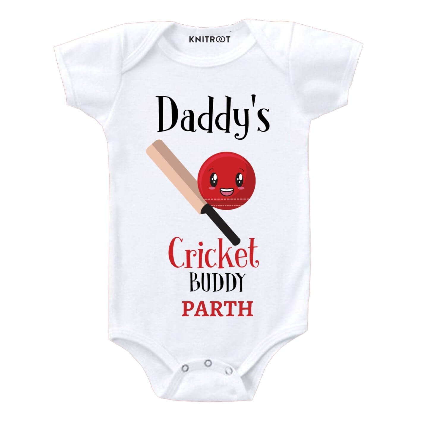 Daddy's Cricket Kids Outfit